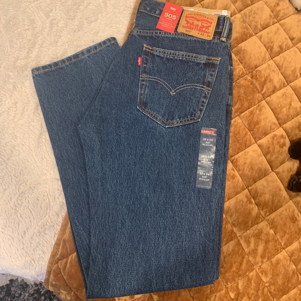 NWT Levi’s 505 Jeans 33x34